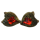 E-1046/1049/1139/1146/1154  5 Styles New Alloy Lip Pearl Gem Rhinestone Stud Earrings