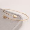 B-0596 New Gold Plated Chain Leaf Bracelet Summer
