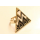R-0740 New Fashion Triangle Gold Plated Alloy Wave  Ring