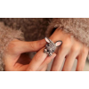 R-0742 New Fashion Rabbit Gold Plated Alloy Ring