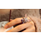 R-0742 New Fashion Rabbit Gold Plated Alloy Ring