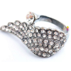 R-1078 New Fashion Round Silver Plated Alloy Ring