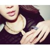 R-1078 New Fashion Round Silver Plated Alloy Ring