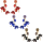 E-4265 Vintage Gold Plated Drop Earrings Crystal Charm Earring for Women Jewelry