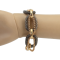 B-0325/0439 Charm Gold Silver Bronze Metal Alloy Chain Bow Hoop Beautiful Bracelet