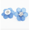 E-4788 Korean Style Fashion Jewelry Crystal Flower Stud Earrings For Women