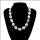 N-7218 Shell Drop Oil Asymmetrical Necklace for Women's Jewelry Design
