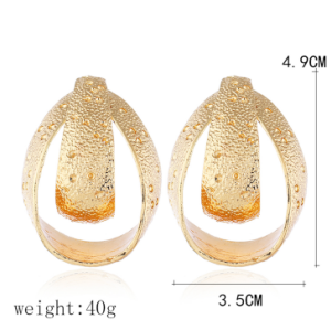 E-5271 Fashion Simple Abstract Art Alloy Drop Earrings for Women Jewelry
