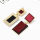 E-5133  2 Colors Contrast Square Acrylic Fashion Dangle Earrings For Women Wedding Party Jewelry