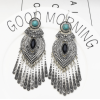 E-5304 Vintage Drop Dangle Earring Zamak Tassel Statement Earring for Women Indian Party Jewelry