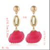 E-5317  5 Color Bohemia Earrings Sea Shell Beach Earrings Drop Dangle Earring for Woman Jewelry