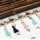 N-7231 Fashion Zircon Beach Sea Shell Necklace Summer Style Necklace for For Women Jewerly