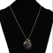 N-7233 Star Moon Beads Long Chain Necklace Women's Party Gift Jewelry