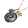 N-7233 Star Moon Beads Long Chain Necklace Women's Party Gift Jewelry