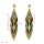 E-5344 *Fashion Acrylic Beads Tassel Drop Earrings Female Bridal Wedding Party Jewelry