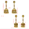 E-5348  Bohemia Vintage Indian Silver Gold Plated Zamak Bells Tassel Earrings For Women Ethnic Jewellry