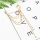 E-5396 Elegant Multi-layer Gold and Silver Metal Pearl Pendant Earrings Female Party Jewelry
