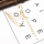 E-5396 Elegant Multi-layer Gold and Silver Metal Pearl Pendant Earrings Female Party Jewelry