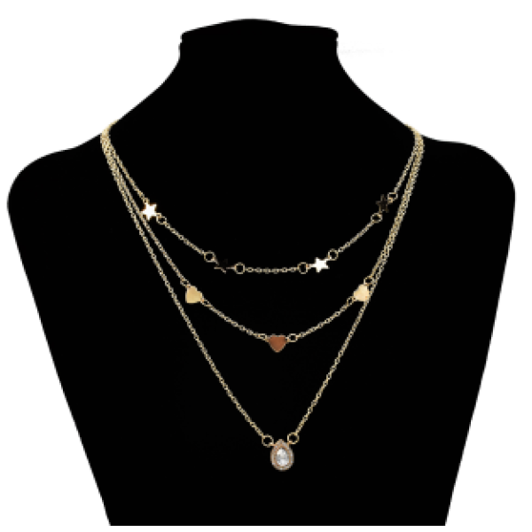 N-7267 2 Styles Multi-layer Sea Shell Pendant Necklaces For Girls Party Summer Women Jewelry
