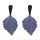 E-5474 Alloy Novelty Maple Leaf Earrings for Women Ladies Big Dangle Drop Earrings