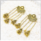 E-5500 Fashion Indian Earrings for Women Oxidized Jhumka Silver Gold Big Long Tassel Bells Drop Earring