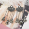 E-5500 Fashion Indian Earrings for Women Oxidized Jhumka Silver Gold Big Long Tassel Bells Drop Earring