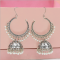 E-5506 Classic Big Bells Pendant Indian Earrings Women Bohemia Ethnic Metal Geometric Drop Earring