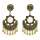 E-5524 Bollywood Oxidized Jewellery Ethnic Silver Afghan Tassel Earrings Flower Jhumka Indian Earrings