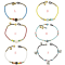 B-0993 2019 New Simple Bohemian Handmade Beaded Bracelet Bell Bangle Bracelet for Women Girl Gift Jewelry