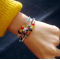 B-0993 2019 New Simple Bohemian Handmade Beaded Bracelet Bell Bangle Bracelet for Women Girl Gift Jewelry
