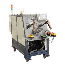 Economic type induction stator coil inserting machine