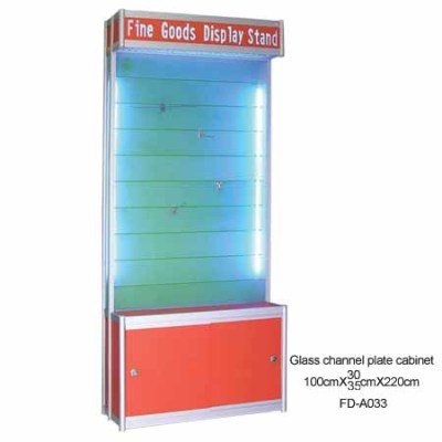 Glass display showcase FD-A033