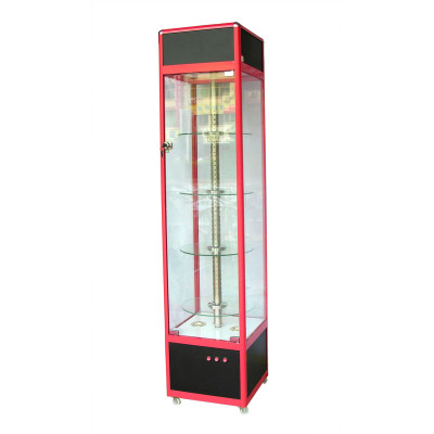 Glass revolving display cabinet FD-A054-1
