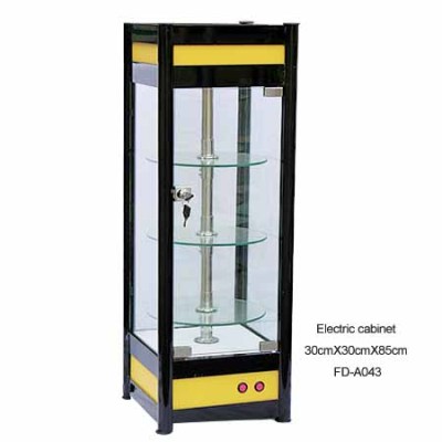 Glass revolving display cabinet FD-A043
