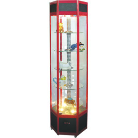 Glass revolving display cabinet FD-A001