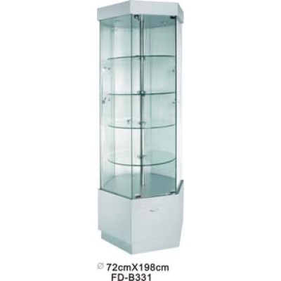 Glass revolving display cabinet FD-B361