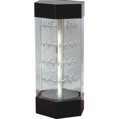Acrylic revolving display cabinet FD-G302