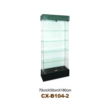 Glass display showcase CX-B104-2