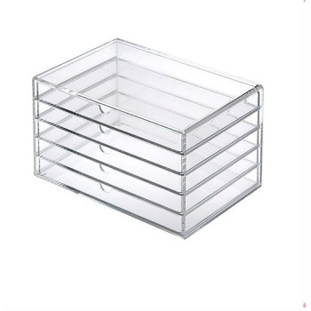Acrylic 5 tiers drawers