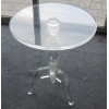 acrylic end table