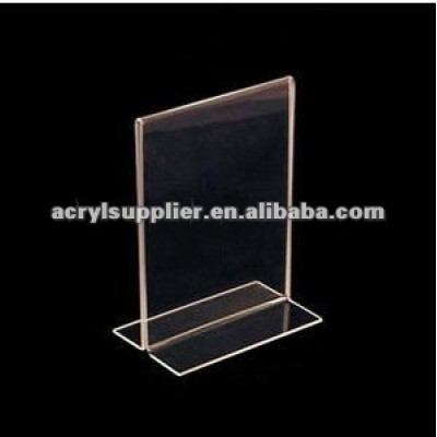 Clear transparent acrylic sign display for shop & exhibition