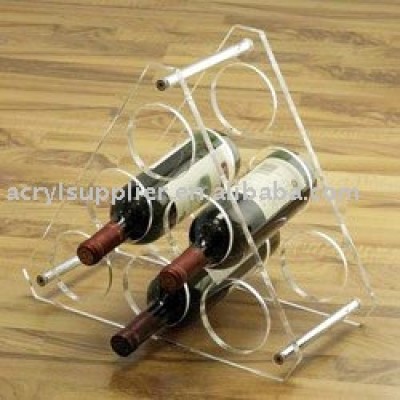 acrylic wine holder wine rack