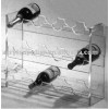acrylic wine display, wine display rack