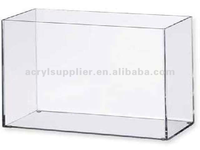 large clear acrylic boxes