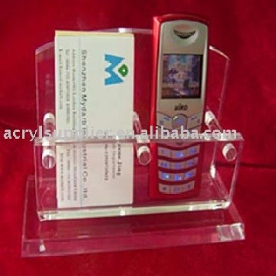 Acrylic mobile display holder