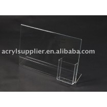 Acrylic Sign and Brochure Holder