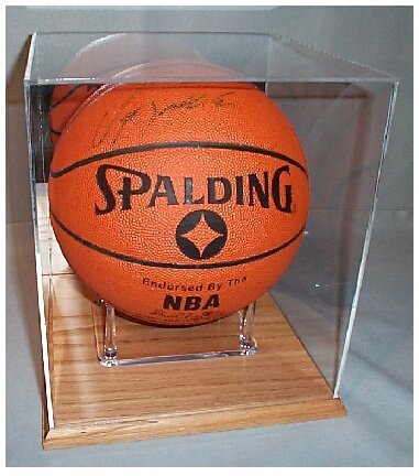acrylic basketball display case