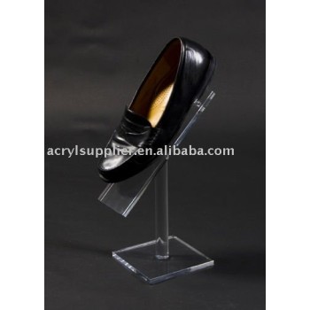 Acrylic shoes display stand