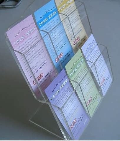 2012 acrylic documents display