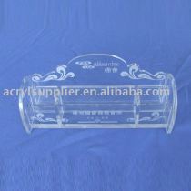 Clear Acrylic pen holder with name card box